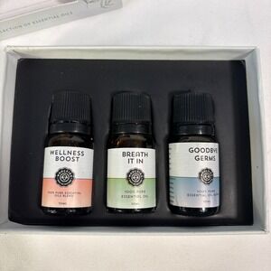 Woolzies Essential Oil Wellness Set Unisex 10ml Aromatherapy 3 Pack Blends New